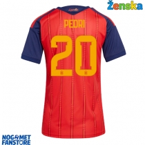 Španjolska Pedri Gonzalez #20 Domaci Dres za Ženska SP 2026 Kratak Rukav